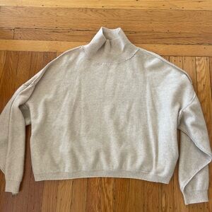 Free people cashmere turtleneck sweater